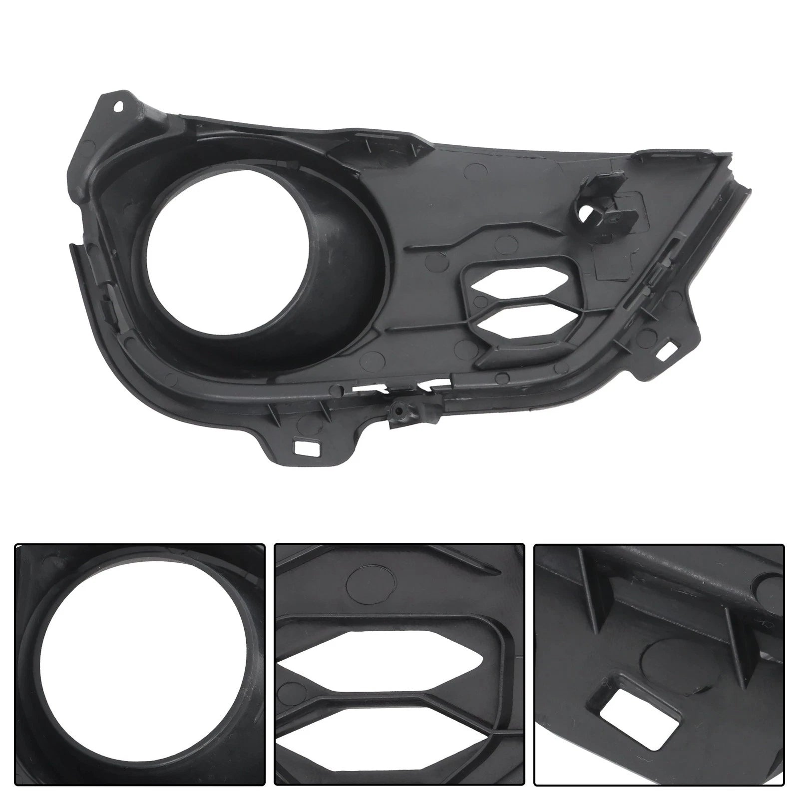 Set of 2 Front Bumper Fog Light Covers for Honda Pilot (2019–2022)