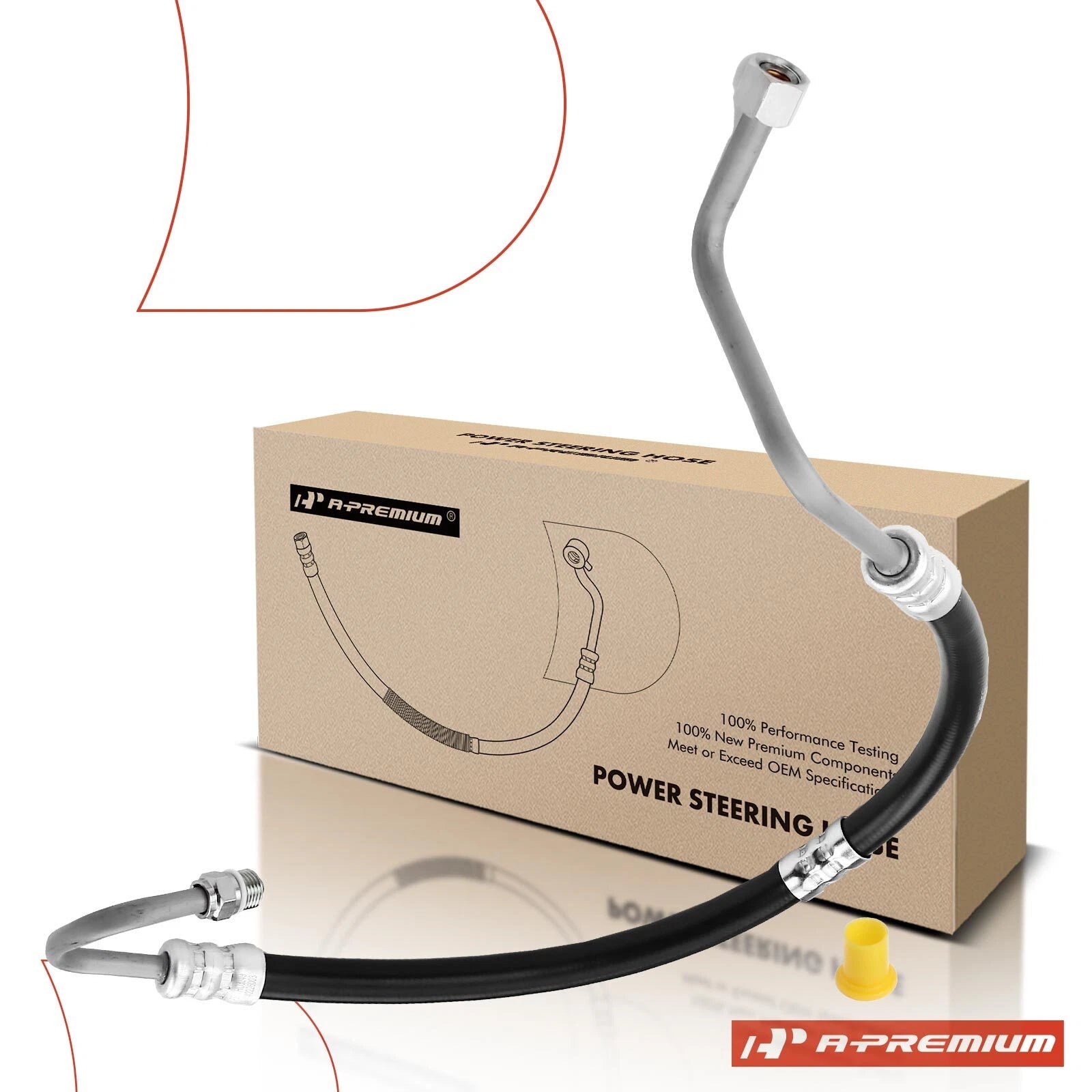 Power Steering Pressure Line Hose for Ford E550 Super Duty (2008–2010)