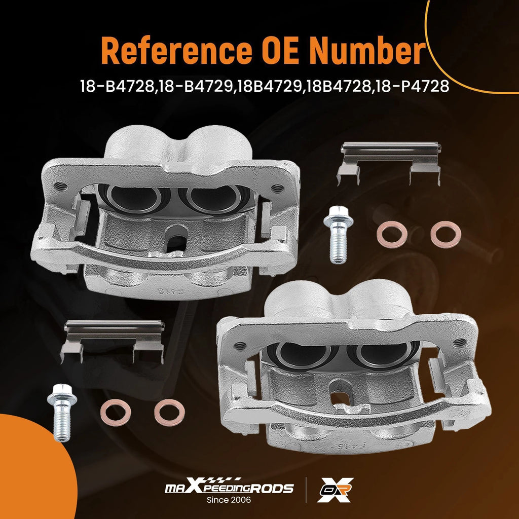 Front Disc Brake Calipers Pair for Chevrolet Suburban 1500/Tahoe (2000–2006)