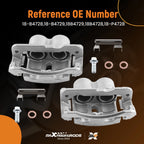 Front Disc Brake Calipers Pair for Chevrolet Suburban 1500/Tahoe (2000–2006)