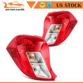 Set of 2 Red Housing Brake Turn Lamps for Chevy Spark (2016–2022)