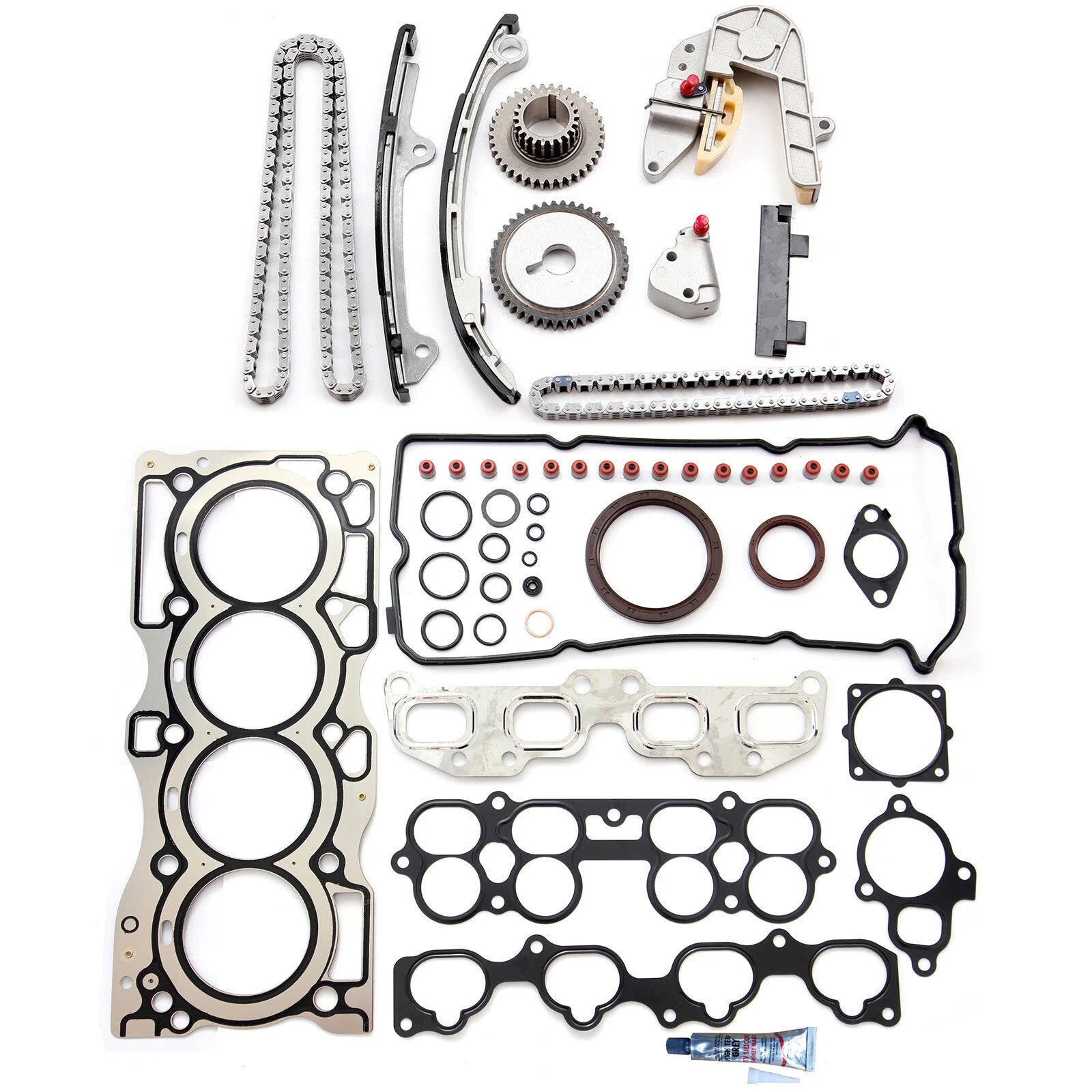 Timing Chain Kit & Head Gasket Set for Nissan Altima 2.5L (2002–2006)