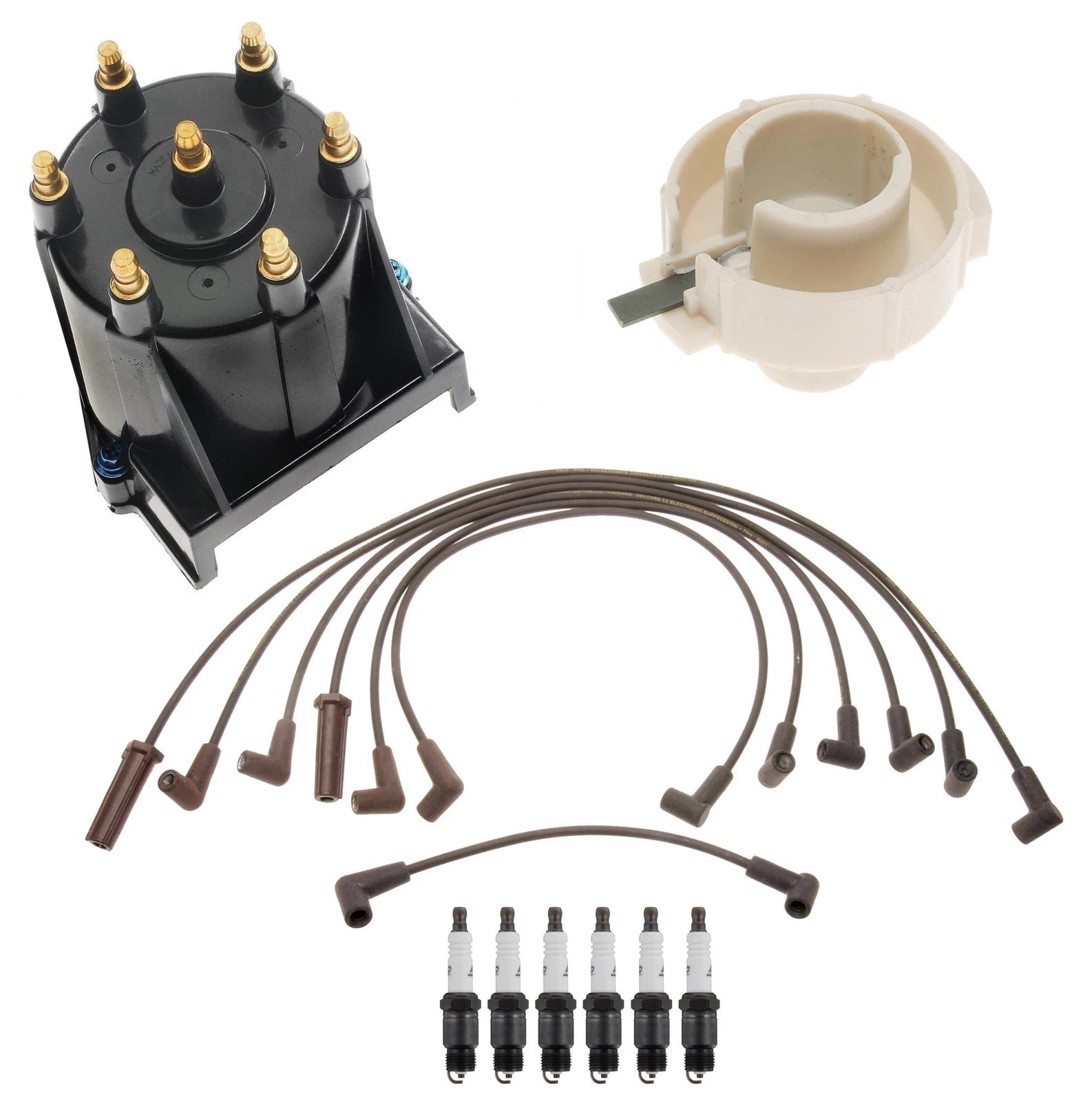 ACDelco Ignition Kit for GMC Chevy VIN Z (Set of 4)