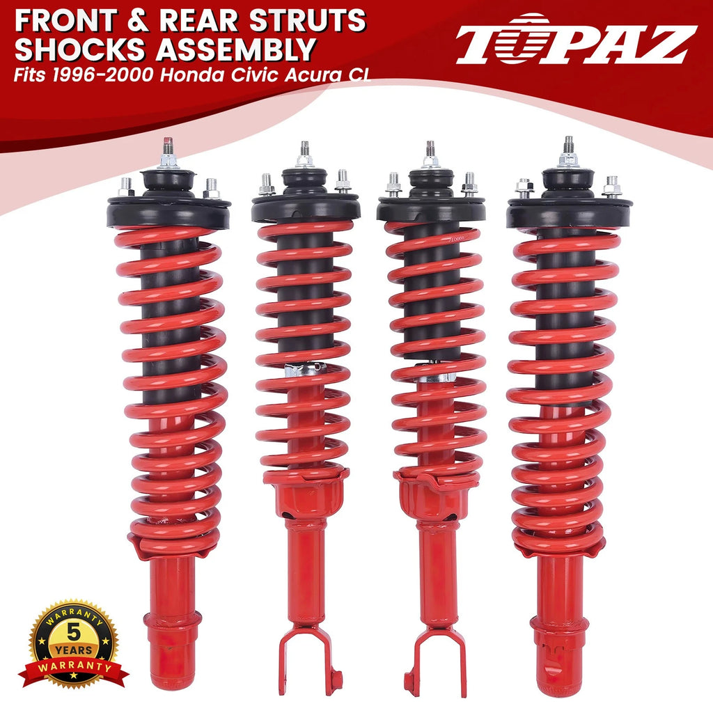 Complete Strut Spring Assembly for Honda Civic Acura CL (1996–2000)