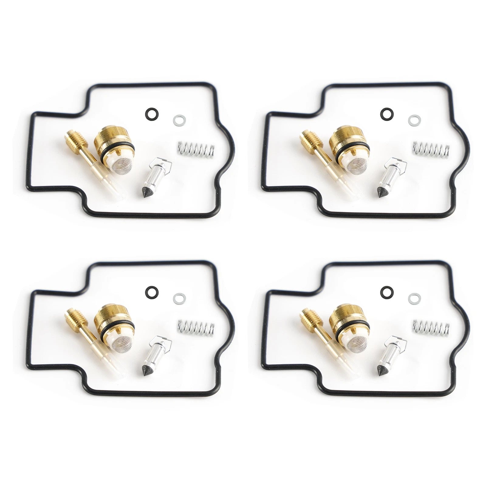 Set of 4 Carburetor Repair Seal Kits for Yamaha YZF600R (2000–2007)