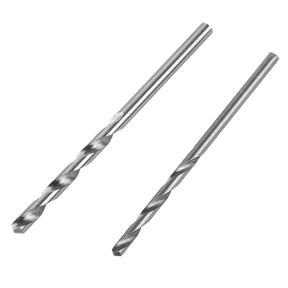 25pcs HSS Spiral Small Drill Bits for Iron Steel Copper Aluminum (0.5mm-3mm)