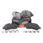 Set of 4 Akebono Severe Duty Rear Disc Brake Pads for Ford Transit 150 250 350 HD