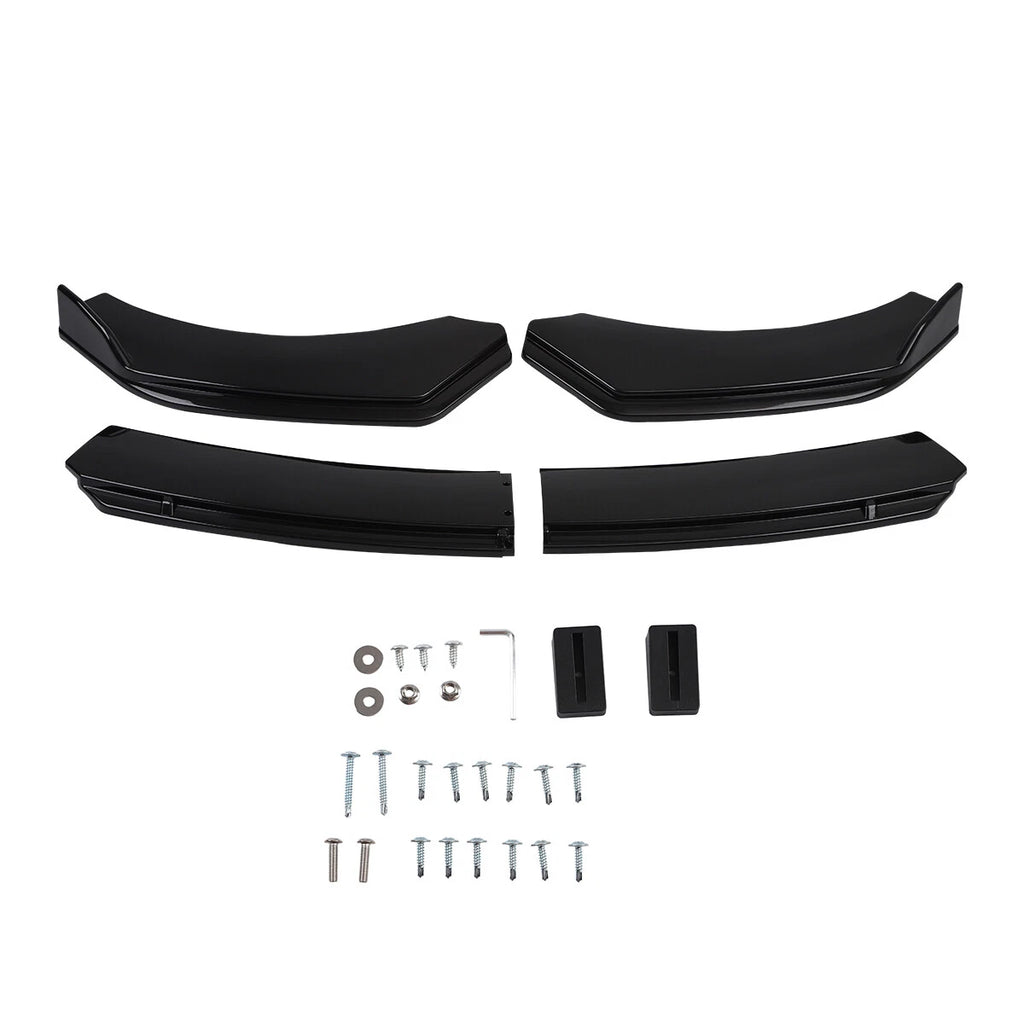 Glossy Black Front Bumper Lip Spoiler for Infiniti Q50 (2014–2022)