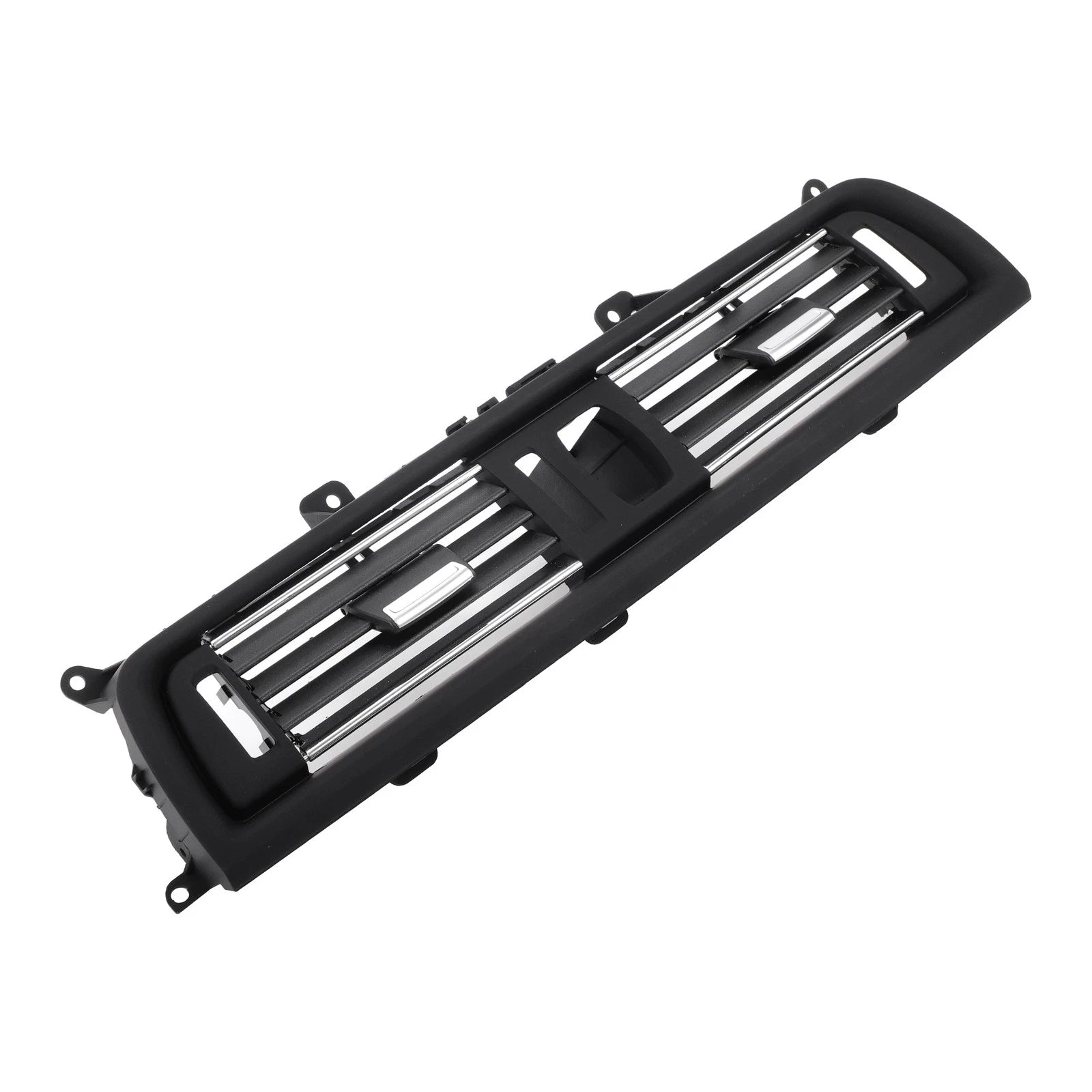 Center Dash A/C Outlet for BMW 550i (2010–2015) No. 64229166885 Black Silver Tone