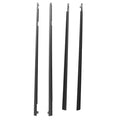 Set of 2 Lower Door Window Reveal Molding Weatherstrip for Pontiac G8 (2008–2009)