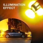 2X 1156 3497 7506 Bright LED Rear Turn Signal Light Bulbs for
