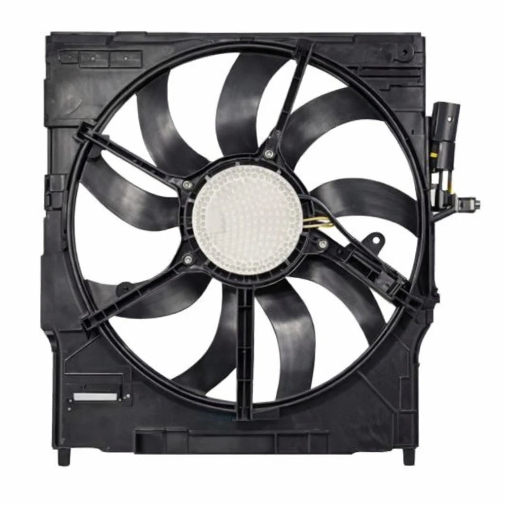 Genuine OEM Engine Cooling Fan Assembly for BMW X5, X6 (2007–2019) 17428618242