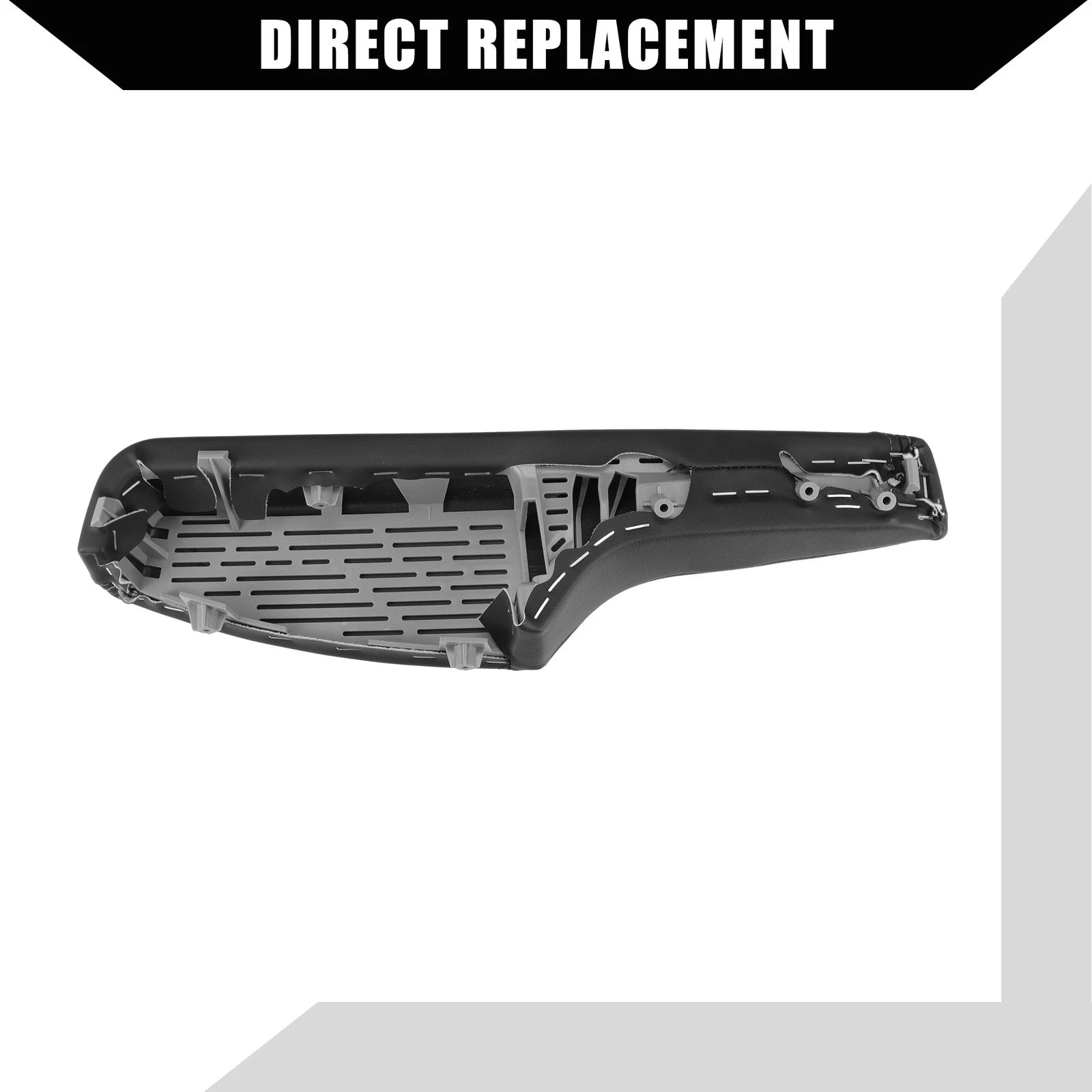 Front Left Inner Door Armrest for Dodge (2011–2023) No. 1WK37DX9AB Faux Leather