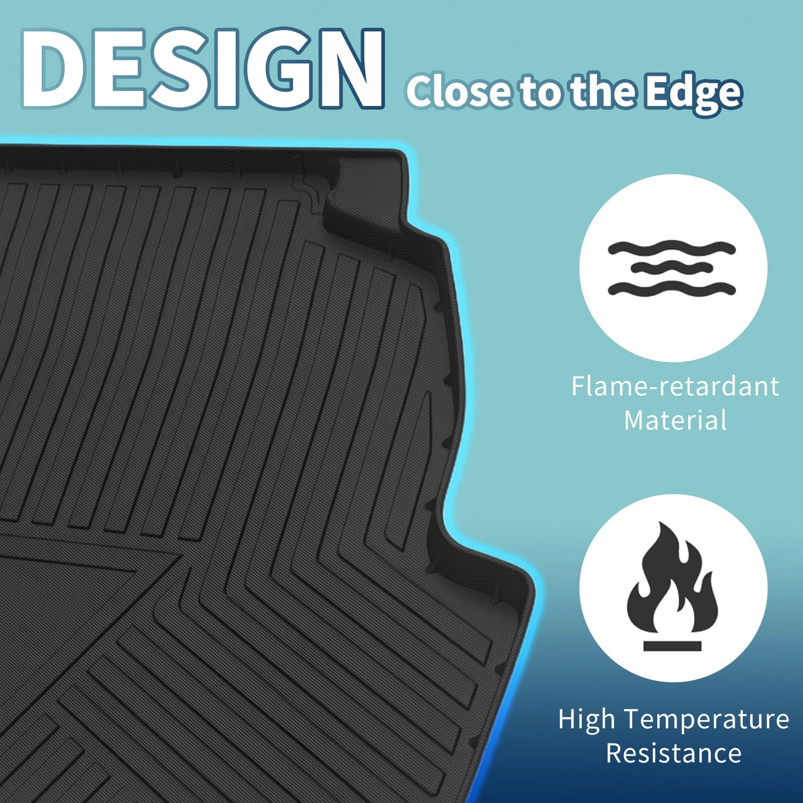 Cargo Liner Rear Trunk Mat for Toyota Corolla (2020–2024) TPE 1 Pc