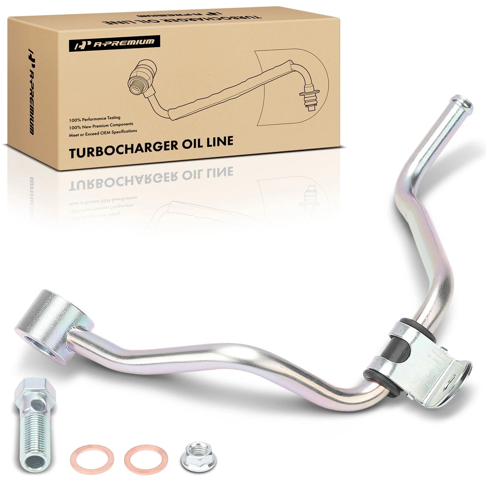 Turbocharger Coolant Line Upper for Chevrolet Express 2500 3500 (2003–2023)