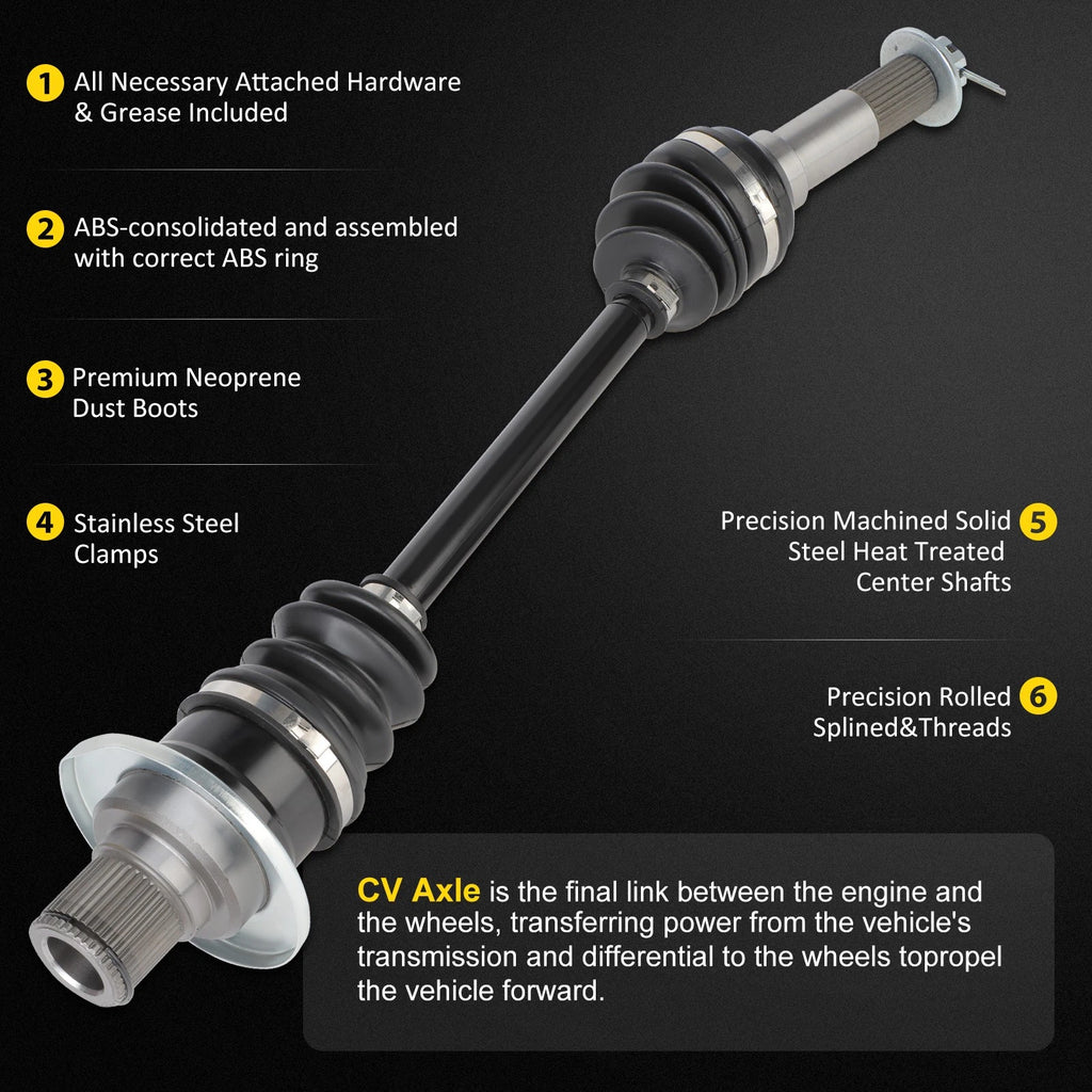 CV Axle Shaft for Yamaha Grizzly 660 4x4 Hunter Edition (2002)