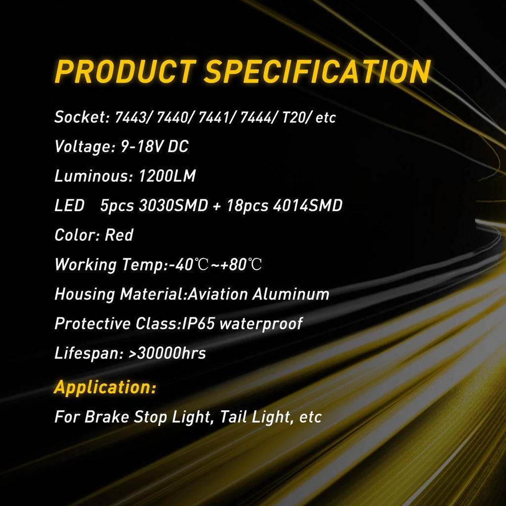 2X LED Spot Lights for Motorcycle (Universal)