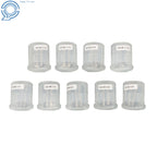 9 Pack Double Angle Collets for CNC Mill Lathe (1/4 to 3/4 Inch)