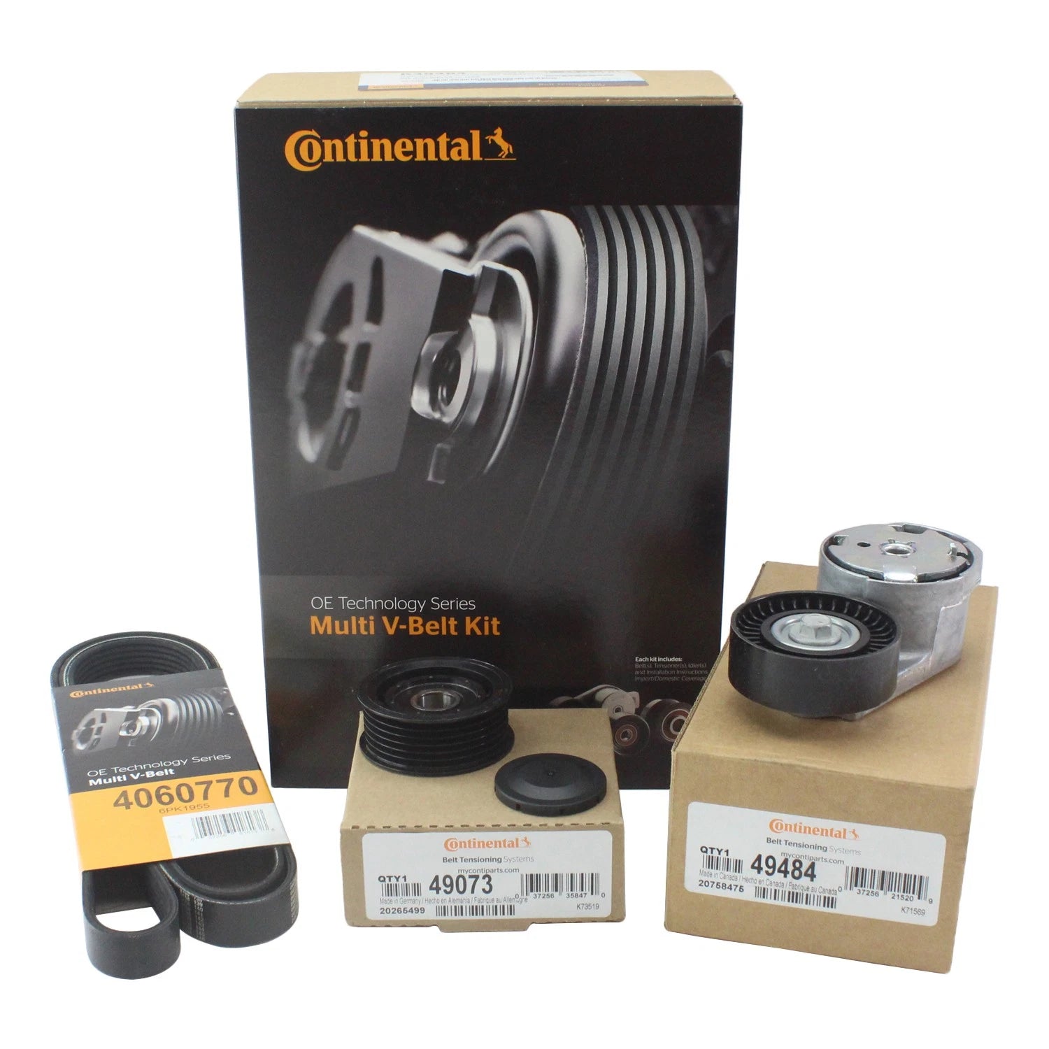 Serpentine Belt Drive Component Kit for Continental (K49484)