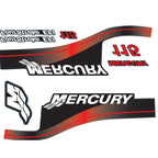 Set of 2 Marine Outboard Decals for Mercury 115 HP (N/A) 881649A01