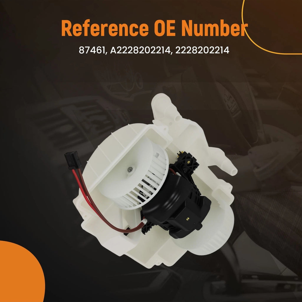 HVAC Blower Motor with Fan for Mercedes-Benz W222 C217 (2014–2020)