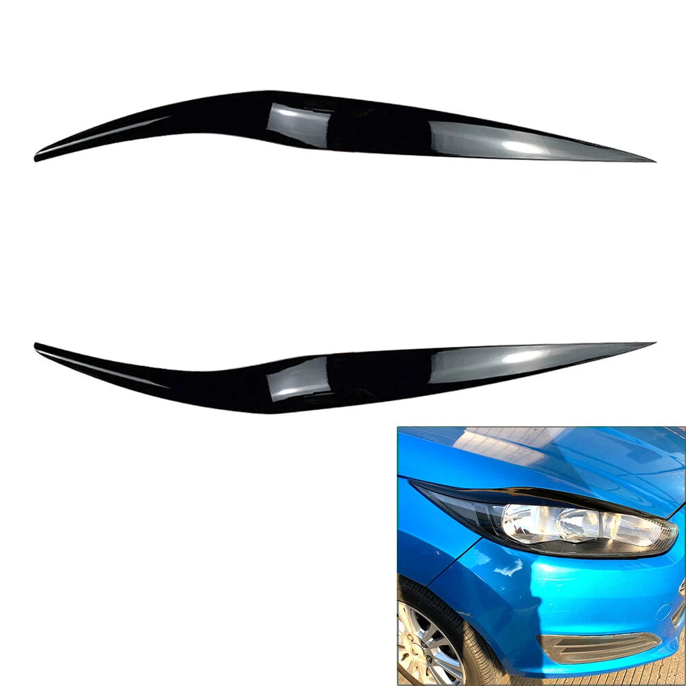 Headlight Eyebrow Cover Trim for Ford Fiesta MK6.5 (2013–2017)