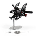Rearset Rear Set for BMW S1000RR (2010–2014) Black