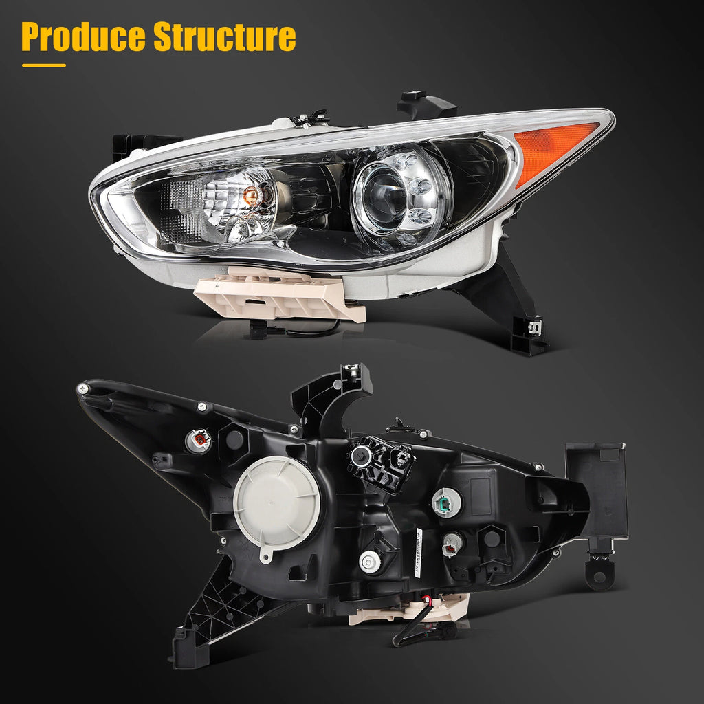 Left Side Headlight with HID Xenon Projector for Infiniti JX35 QX60