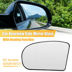 Heated Rearview Mirror Glass for Mercedes-Benz A2038100121 (No Year Specified)