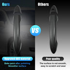 Set of 2 Door Handle Covers for Honda Accord, Honda Pilot (Carbon Fiber)