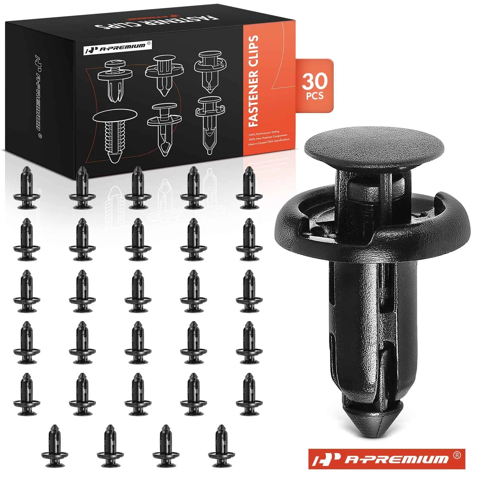 30x Front Bumper Fastener Clips for Honda 