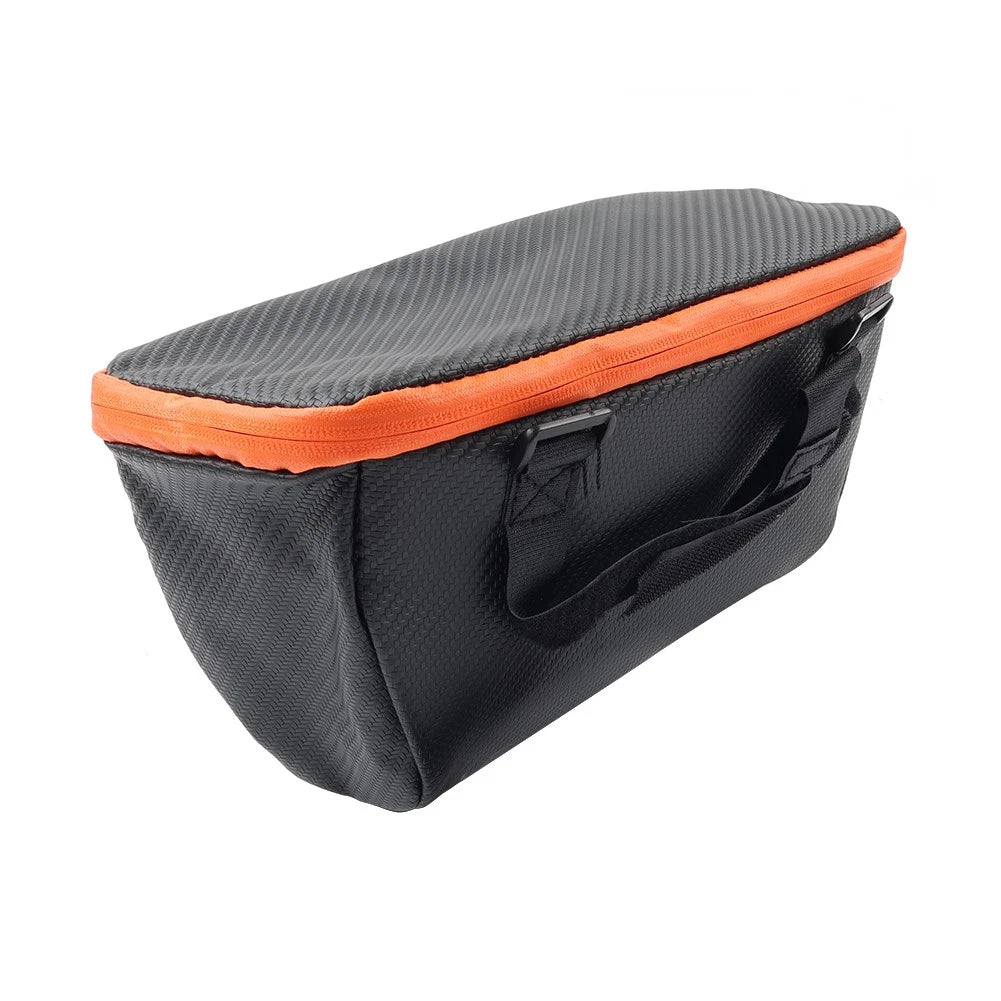 1PC Universal Motorcycle Front Head Bag - Black Frame Bag