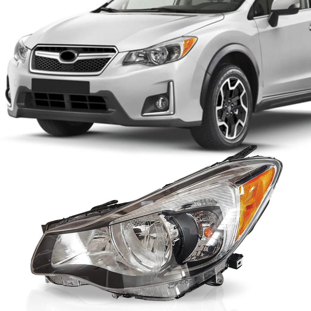 Front Left Halogen Headlight for Subaru XV Crosstrek, Impreza (2012–2014)