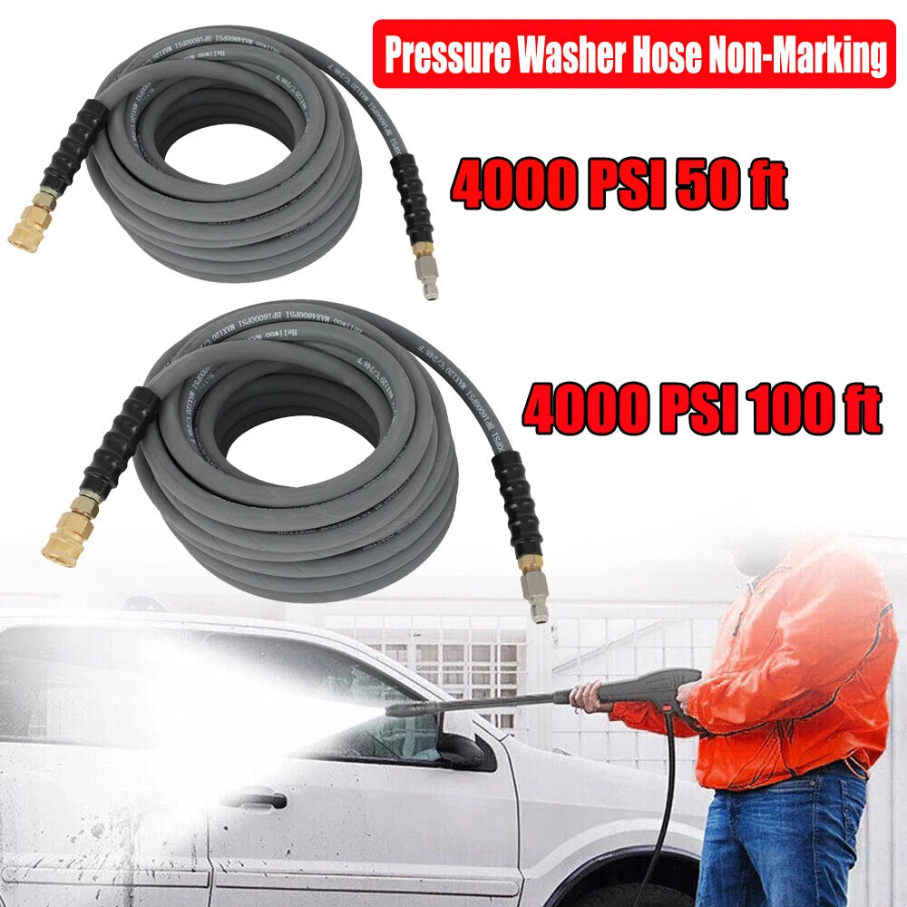Pressure Washer Pump & 50 ft / 100 ft Hose for Pressure Washer
