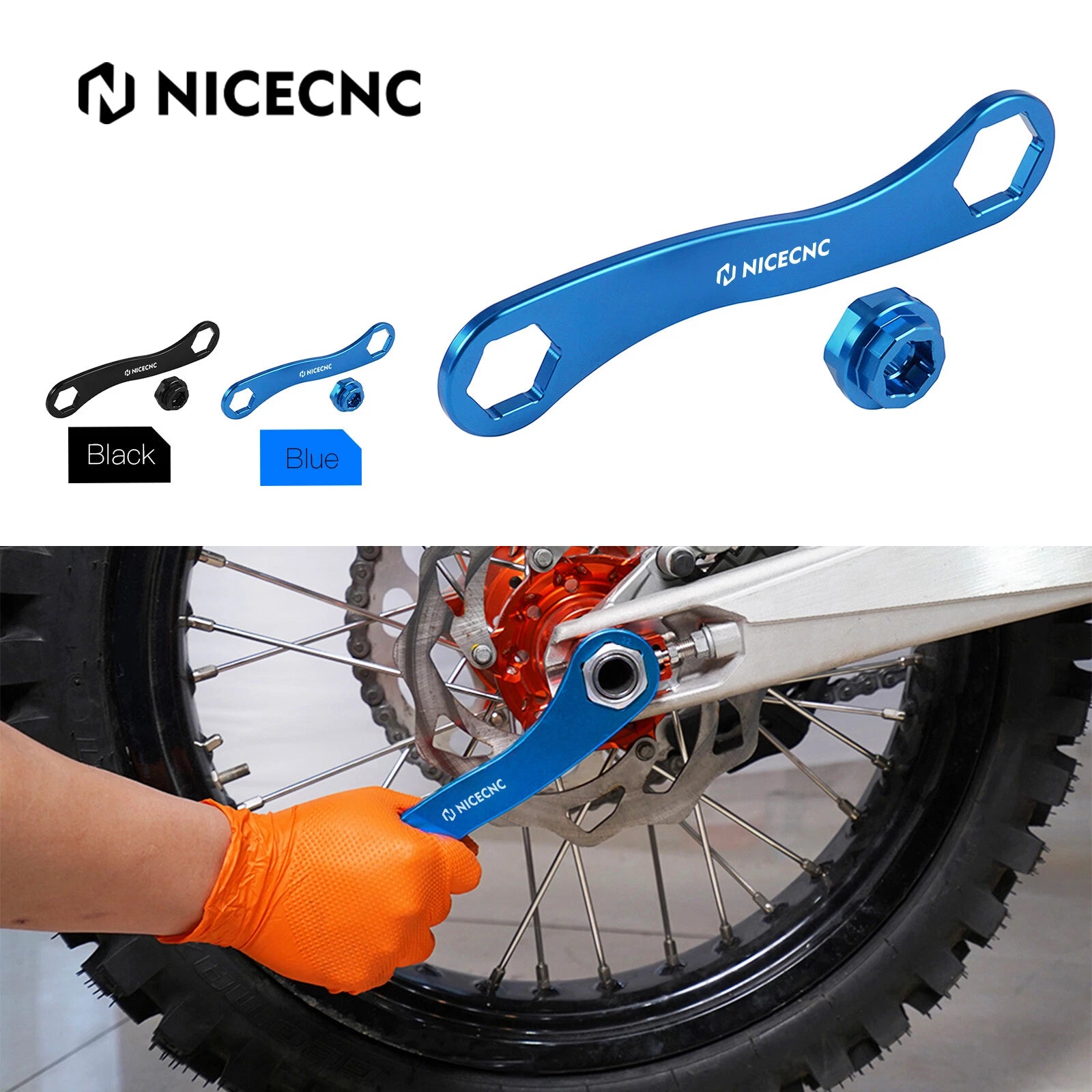 30mm Axle Wrench Nut Removal Tool for Yamaha WR WRF YZ YZF (125–450)