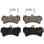 Set of 2 Brake Disc and Pad Kits for VW Cayenne