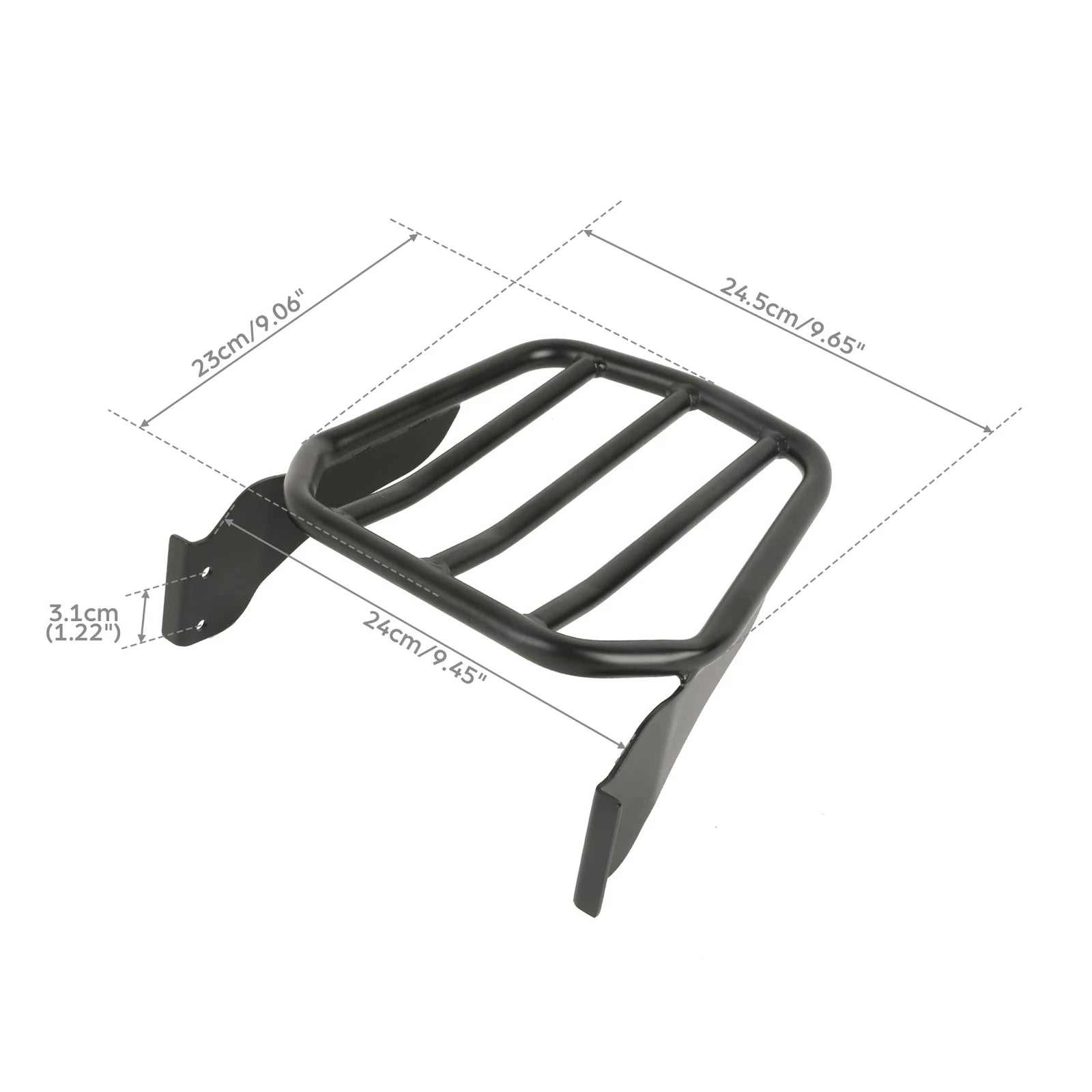 Tapered Sport Luggage Rack for Harley Night Train FXSTB (2006–2009) & Fat Boy (2010–2016)