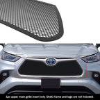 Upper Stainless Black Mesh Grille Insert for Toyota Highlander (2020–2026)