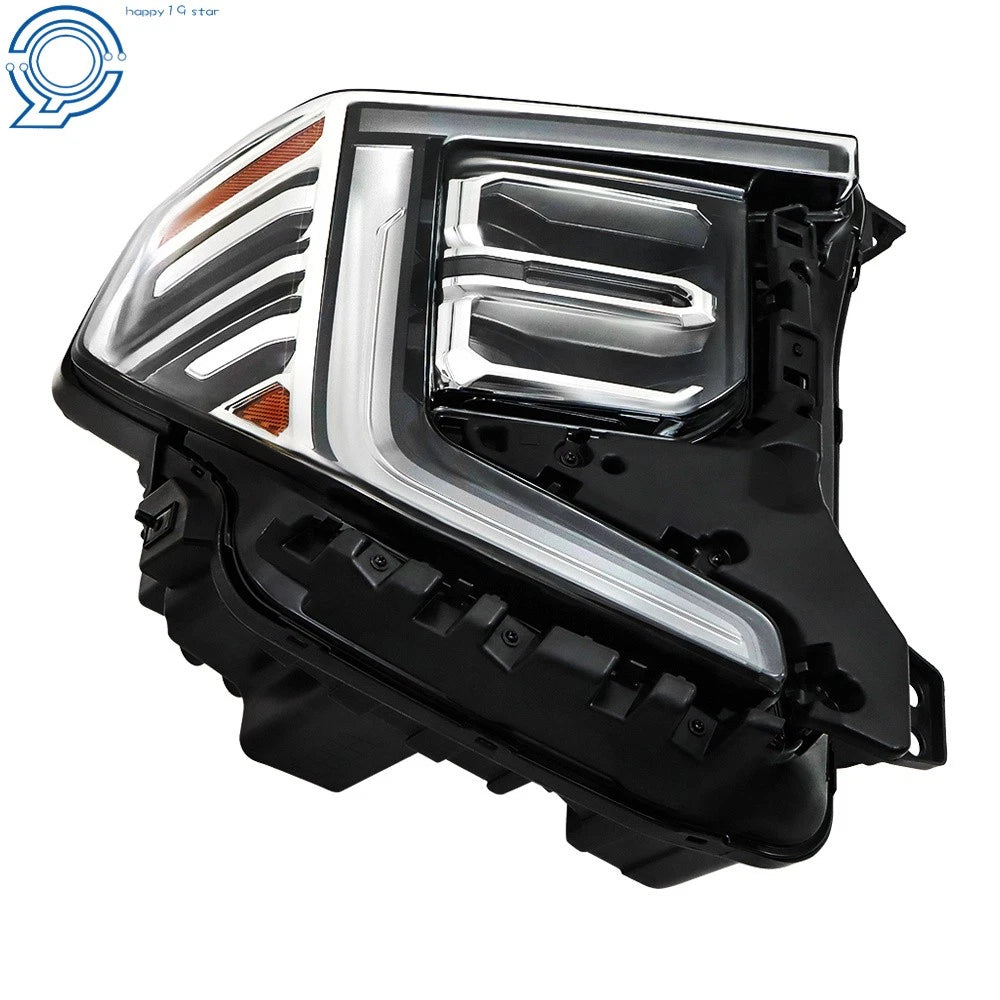 Chrome Full LED Headlight for GMC Sierra 1500 (2022–2024) Right