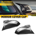 2X Carbon Fiber Side Mirror Cover Cap for BMW F30 F31 F34 (2012–2018)
