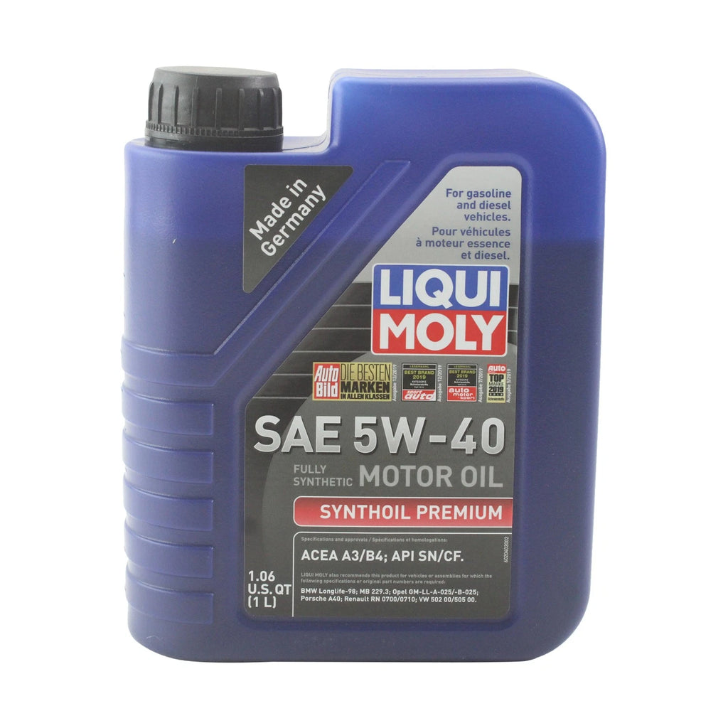 Oil Change Kit for Audi V8 4.2L (2003–2009) - 8L Liqui Moly Synthoil 5W-40