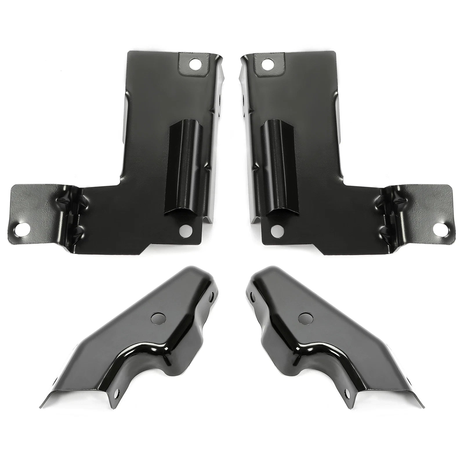 Set of 4 Front Bumper Brackets for Chevrolet Silverado 1500 (1999–2007) 03 04 05