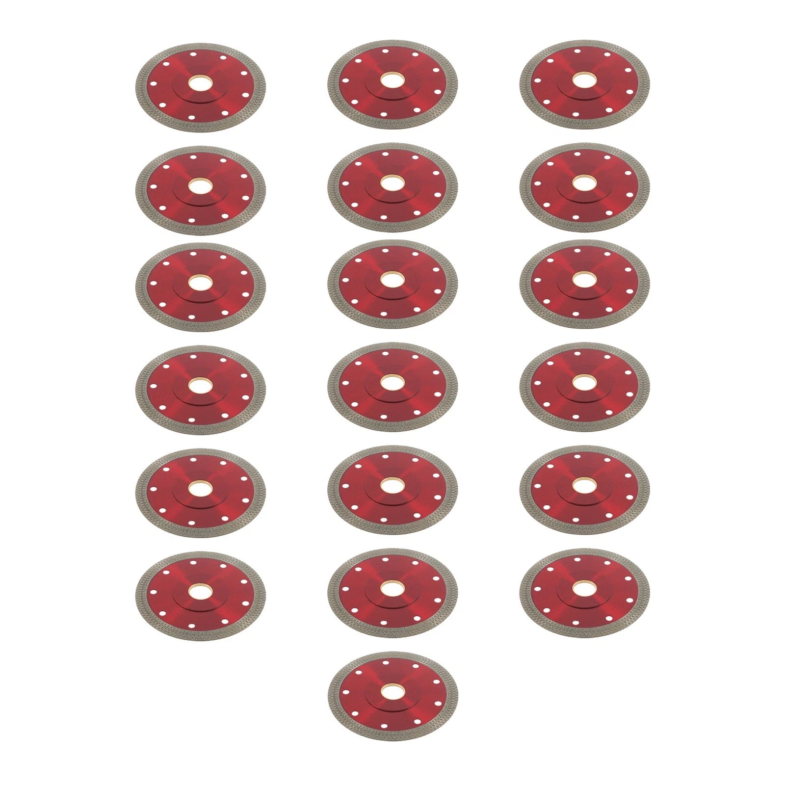 Set of 20 Diamond Blades for Angle Grinder (4-1/2 Inch)