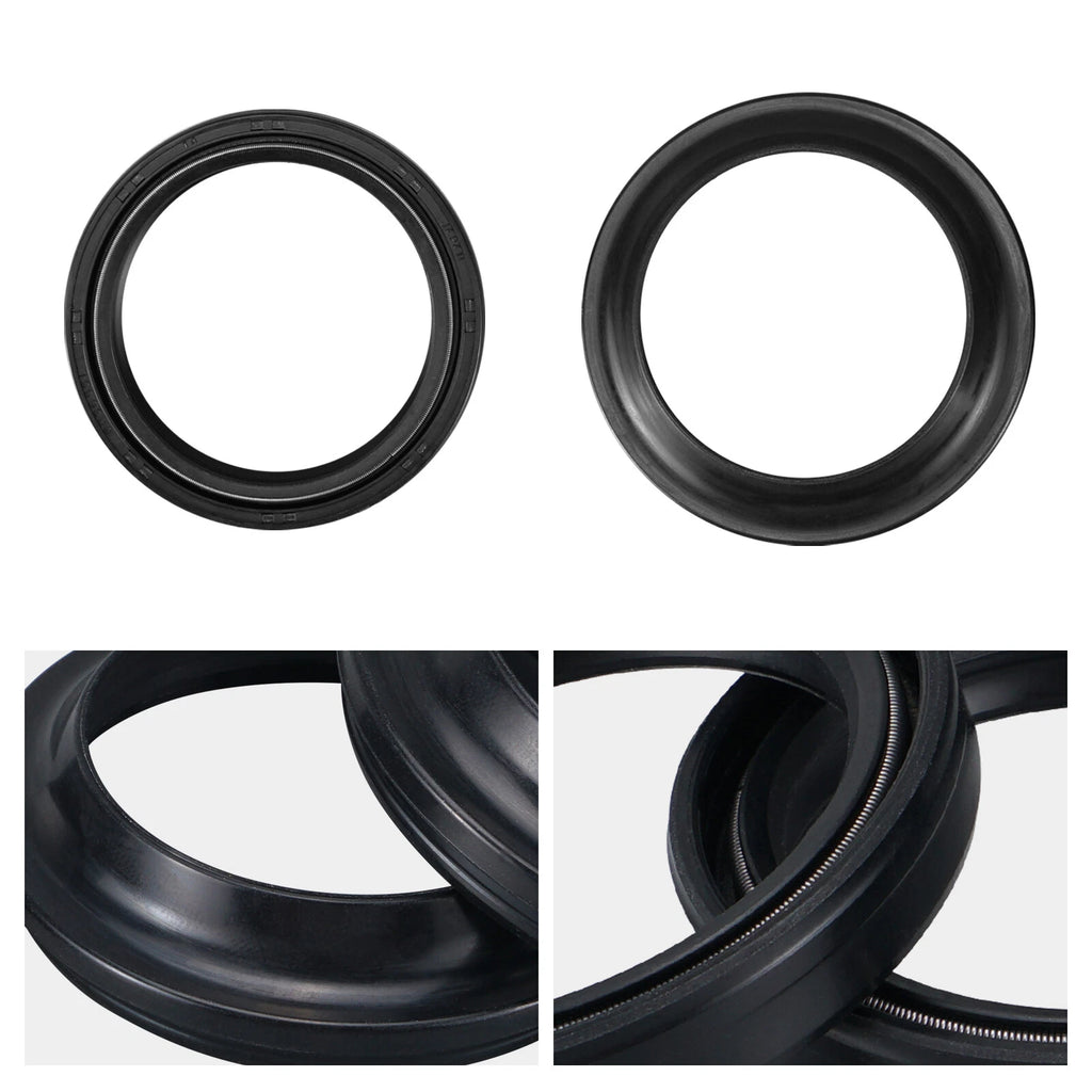 Set of 4 Front Fork Oil Dust Seals for Yamaha Vmax 1200 (1999–2007)