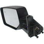 Power Mirror for Jeep Patriot (2007–2013) Driver Side Heated Textured Black