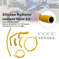 Silicone Radiator Coolant Hose for Aprilia RS 660 (2021–2025) Yellow#8
