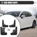 Set of 4 Mud Flaps Splash Guards for Toyota Camry (2018–2022)
