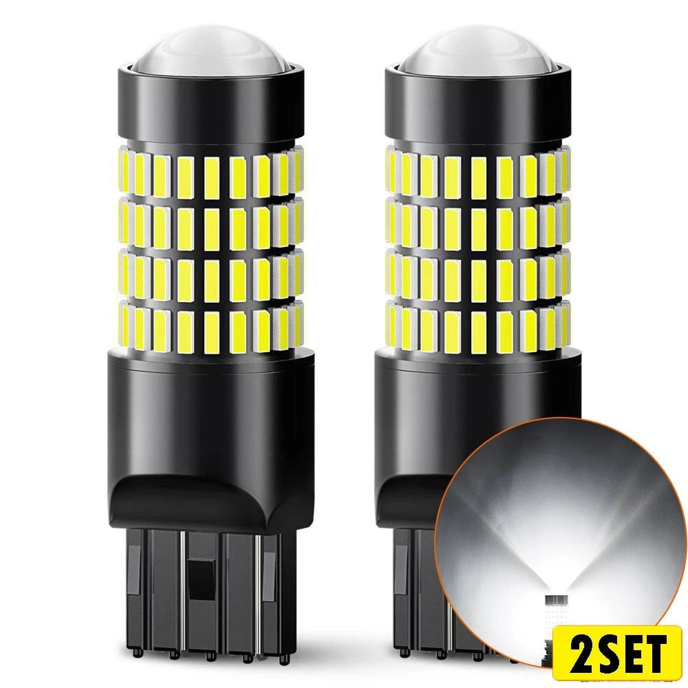 Set of 2 AUXITO 7440 7443 Super LED White Backup Reverse Light Bulbs for Ford F150