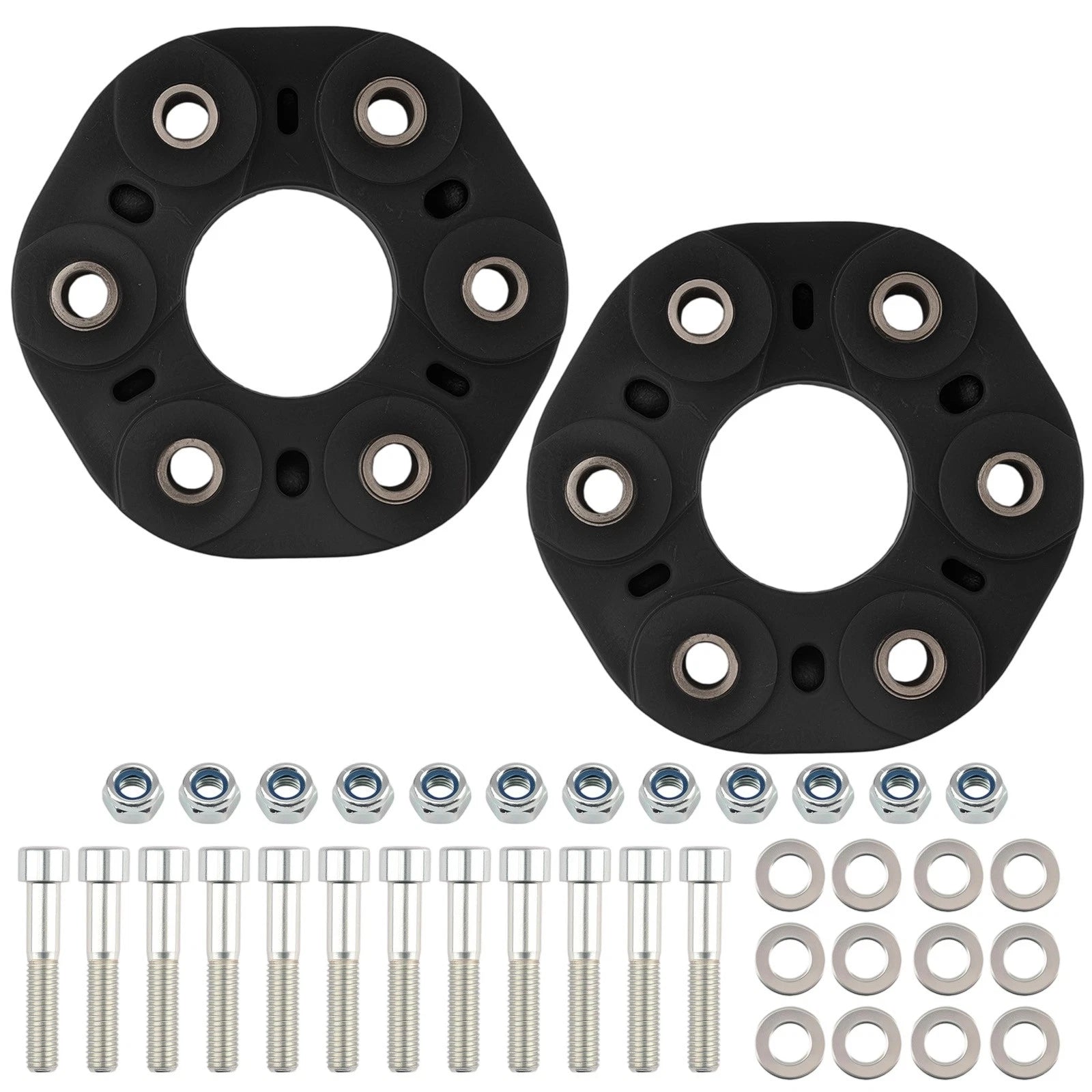 Pair Driveshaft Flex Disc for Mercedes-Benz E350 W211 (2006–2009)