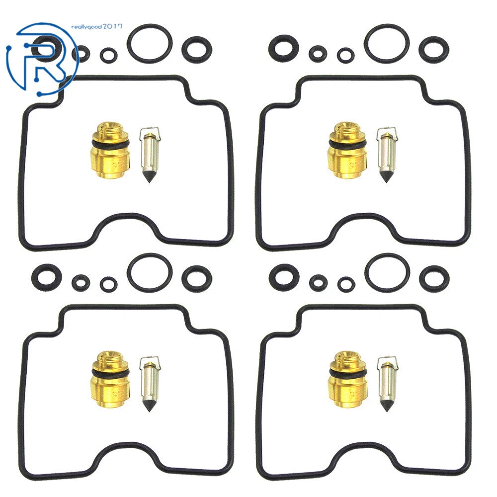4X Carburetor Rebuild Kit for Suzuki GSX750F (1998–2006) GSF1200 (2001–2006) 18-5082